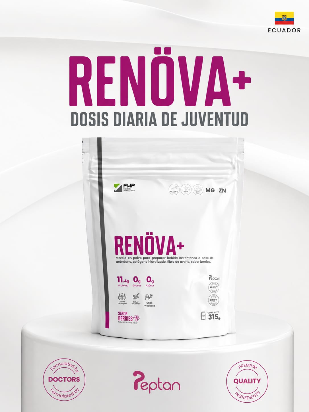 RENOVA+ | Colágeno Premium para Tu Rutina de Belleza